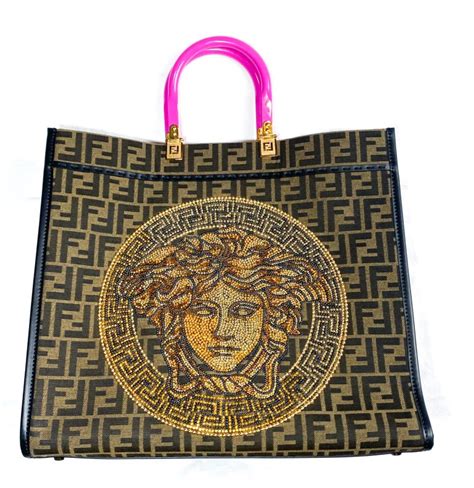 fendi versace medusa bag|Versace fendace collection.